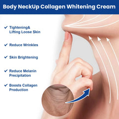 Collagen Repair Neck Cream Anti-Aging Lifts Neck Chin Efficient Reducing Fine Line Moisturizing Whitening Skincare 2024