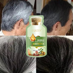Natural Plant Herbal Hair Dye Shampoo 5 Minutes Change Hair Color Non-Irritating Repairs Gray White Hair Care Products Women Men