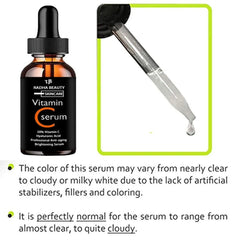 Vitamin C Serum Face Serum Long Lasting Moisturizing Improve Roughness Lighten Spots Hyaluronic Acid Facial Face Lift Essence