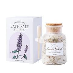 Rose Dried Flower Bath Salt for Foot Nourishing, Medium Coarse Salt, Himalayan Soak