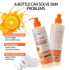 Vitamin C Moisturizing Body Lotion for Skin Repair and Brightening - Wholesale