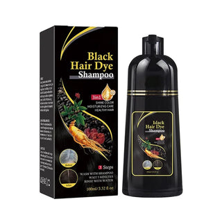 100Ml Herbal Natural Black Hair and Brown Hair Shampoo 3-In-1...
