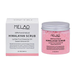 340G Himalayan Salt Body Scrub Women'S Moisturizing Dead Cuticle Softening Skin Salt Scrub Body Scrub Exfoliating Bath