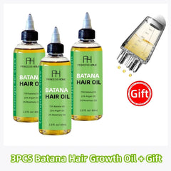 Batana Oil Hair Growth Serum with Rosemary - Thickening, Repairing, and Nourishing Formula