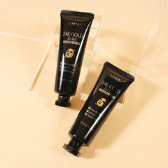 24K Gold Sakura Peeling Face Mask Firming Brightening Blackhead Removal Facial Tear off Mask Skin Care Products