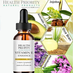 "Vitamin E Facial Oil: Natural Essence for Skin Moisturization, Tightening, and Brightening"