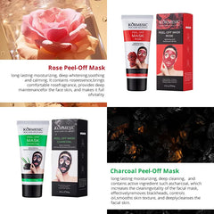 24K Gold Snail Collagen Peel off Mask Reduce Blackheads Deep Cleaning Oil-Control Shrink Pores Hydrating Smooth Face Skin Care