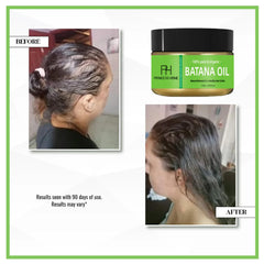 Batana Oil Hair Growth Serum with Rosemary - Thickening, Repairing, and Nourishing Formula