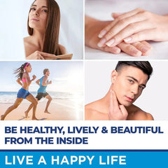 Bottle of Biotin for Gentle Hair, Vitamin, Gum, Candy, Mainaf, Brcorbody, Improves Skin, Hair, Nail Health, 1 Piece