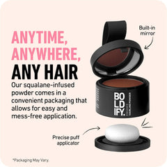 Hairline Repair Filling Powder for Fluffy Thin Hair - Root Up Powder with Forehead Shadow, Concealer for Healthy Hair Makeup - Ideal Gift