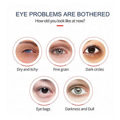 Retinol Anti-Wrinkle Eye Cream Dark Circles Eye Bags Remove Anti-Puffiness Fade Fine Lines Moisturizing Eye Care Original 2024