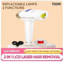 Cooling Laser Hair Removal 3-in-1 Rejuvenation Acne Remove Permanent Bikini Trimmer Painless Hair Remove for Women IPL Epilator