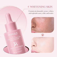 3Pcs BIOAQUA Snail Turmeric Nicotinamide Facial Essence Sets Moisturizing Firming Brightening Face Serum Skin Care Products
