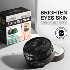60Pcs SADOER Rose Starry Collagen Eye Mask anti Dark Circles Remove Eyes Bags Moisturizing Firming Eye Patches Eyes Skin Care