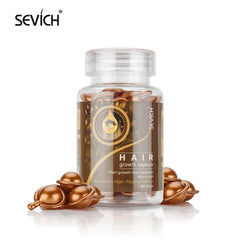 Mix Hair Vitamin Capsule 30Pcs/Bottle Keratin Repair Damaged Hair Complex Oil Moroccan Anti-Hair Loss Products Hair Care