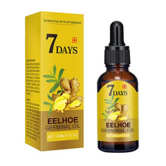 Hair Growth Serum for Effective Baldness Treatment and Fast Regrowth - Repair Damaged Hair and Scalp with Ginger Oil - Ideal for Women and Men