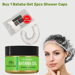 Batana Oil Hair Growth Serum with Rosemary - Thickening, Repairing, and Nourishing Formula