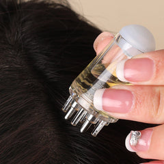 Scalp Applicator Head Massage Comb and 30Ml Hair Essential Oil Hair Growth Products Medicine Liquid Applicator Massager Brush
