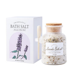 Rose Dried Flower Bath Salt for Foot Nourishing, Medium Coarse Salt, Himalayan Soak