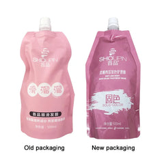 Keratin Hair Mask Magical 5 Seconds Repair Damage Frizzy Treatment Scalp Hair Root Shiny Balm Straighten Soft Hair Care 500Ml