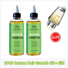 Batana Oil Hair Growth Serum with Rosemary - Thickening, Repairing, and Nourishing Formula