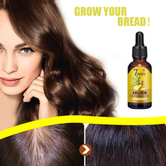 Hair Growth Serum for Effective Baldness Treatment and Fast Regrowth - Repair Damaged Hair and Scalp with Ginger Oil - Ideal for Women and Men